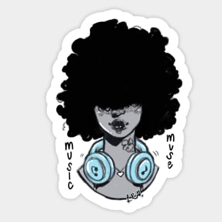 Music Muse Sticker